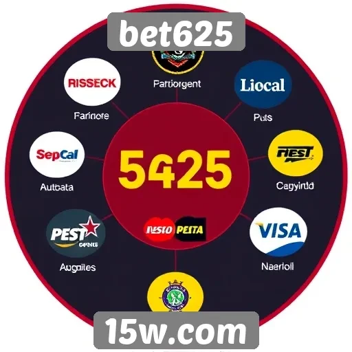 Métodos de pagamento aceitos no site bet625